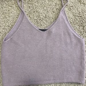 Code x Mode M Purple Sweater Tank
